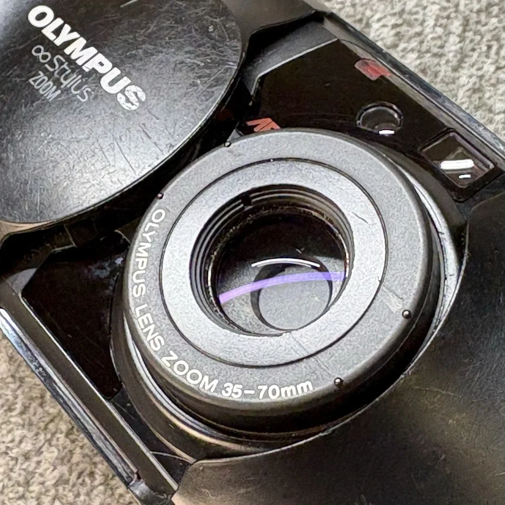 Olympus Infinity Stylus Zoom 35mm Film Camera‎ Point & Shoot TESTED